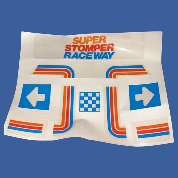 RARE NEW Vintage 1984 Schaper Stomper Super Dragster Raceway Set COMPLETE - Picture 2 of 8